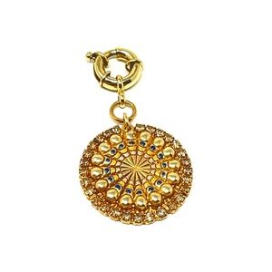 New Anthropologie Tova Sunburst Gold Charm